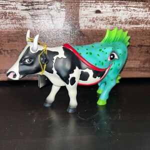 CowParade, THAT'S COW IT GOES (7291) Atlanta - 2003 8”x4” Fishing 19